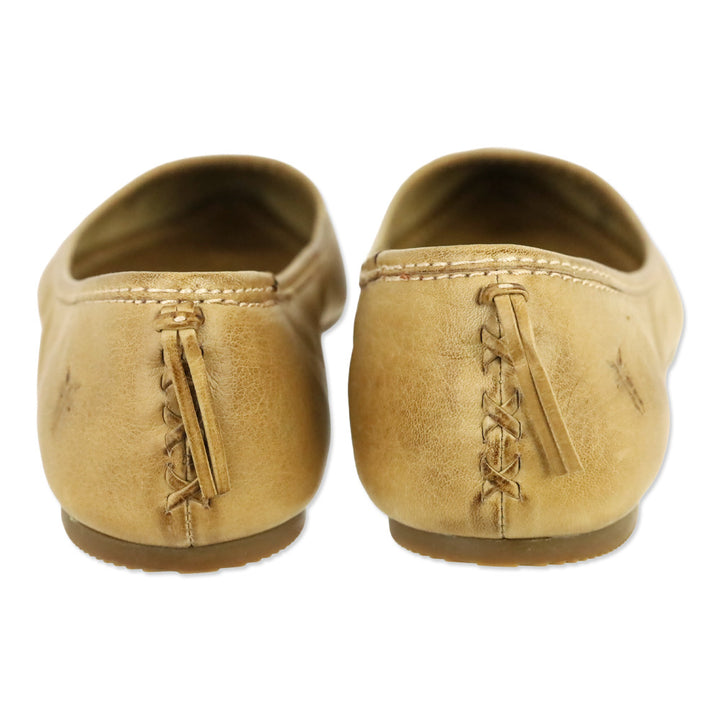 Frye Regina Beige Ballet Flats