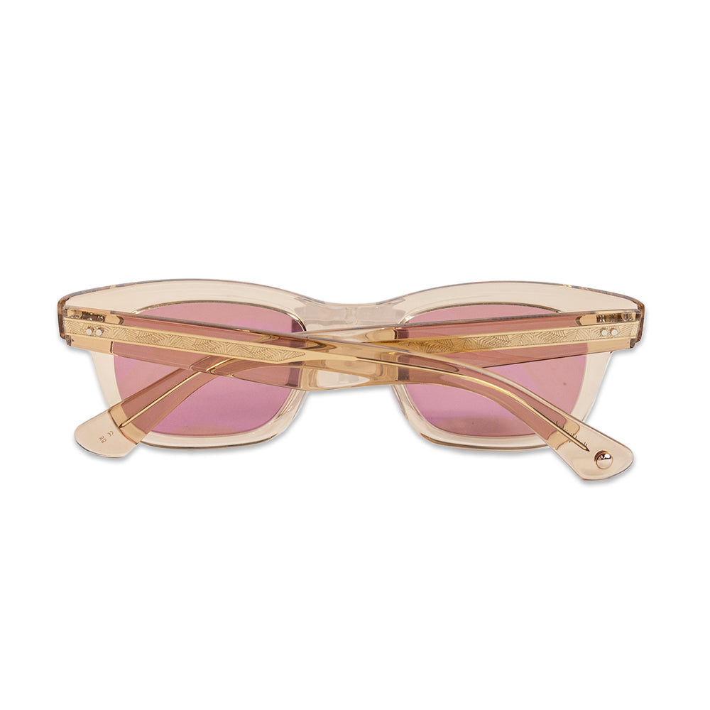 GARRETT LEIGHT GROVE SUN BORDEAUX SUNGLASSES