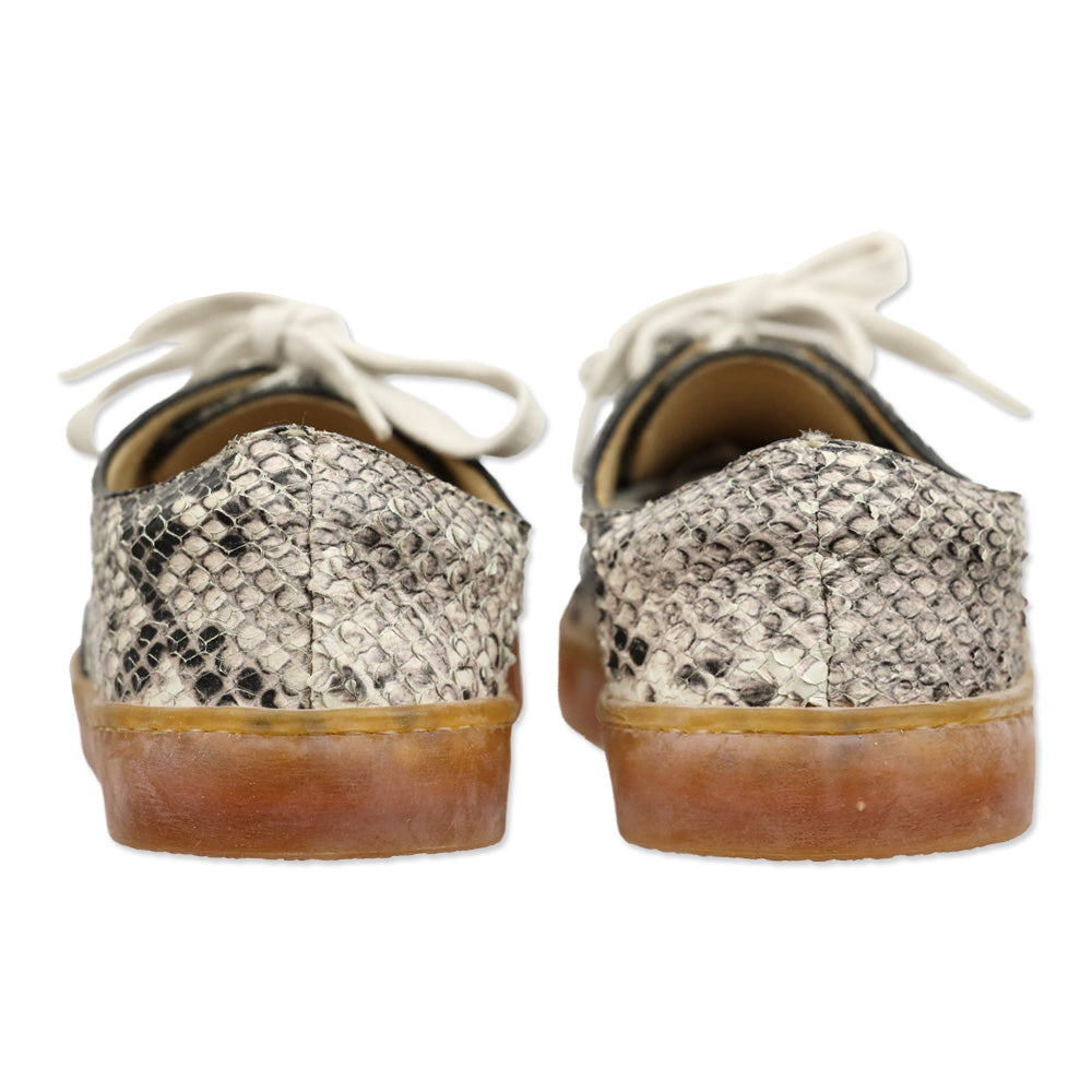 Gabriela Hearst Marcello Snake-Effect Leather Sneakers