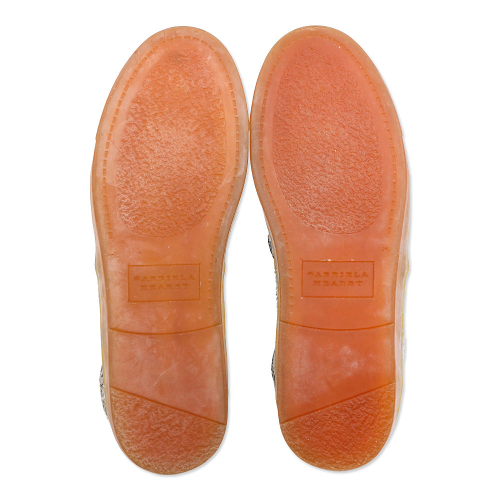 Gabriela Hearst Marcello Snake-Effect Leather Sneakers