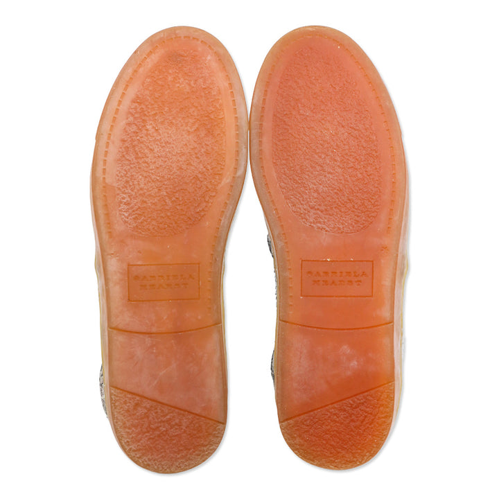 Gabriela Hearst Marcello Snake-Effect Leather Sneakers
