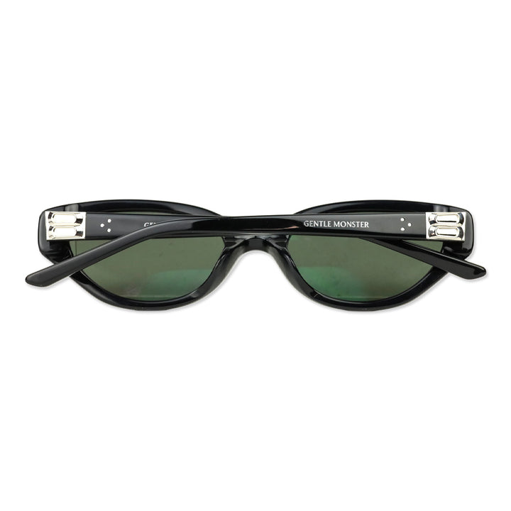 Gentle Monster Vanilla 01 Black Cat-Eye Sunglasses