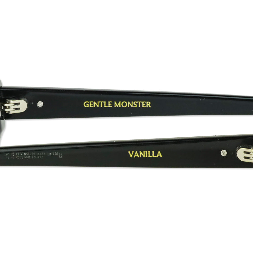 Gentle Monster Vanilla 01 Black Cat-Eye Sunglasses