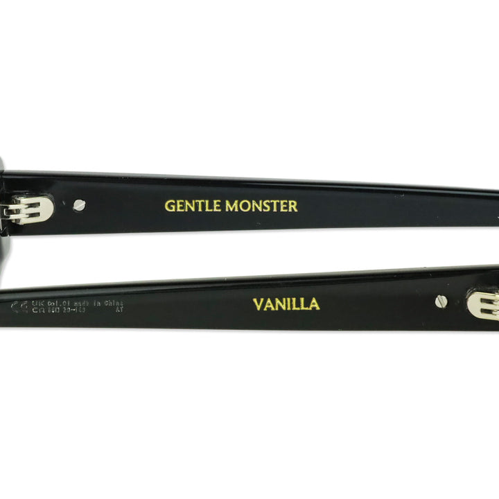 Gentle Monster Vanilla 01 Black Cat-Eye Sunglasses