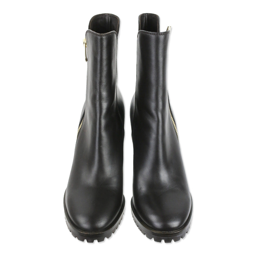 Gianvito Rossi Moka Brown Calf Leather Zip 85mm Boots