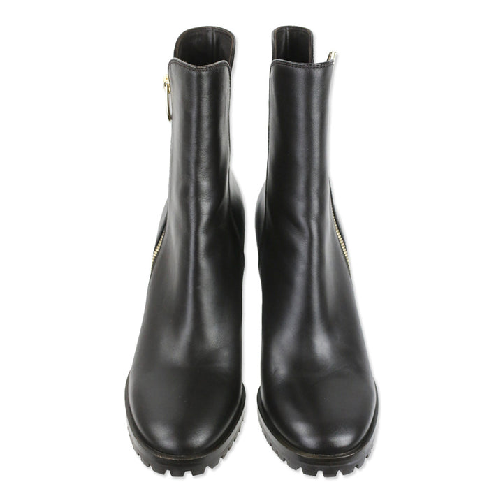 Gianvito Rossi Moka Brown Calf Leather Zip 85mm Boots