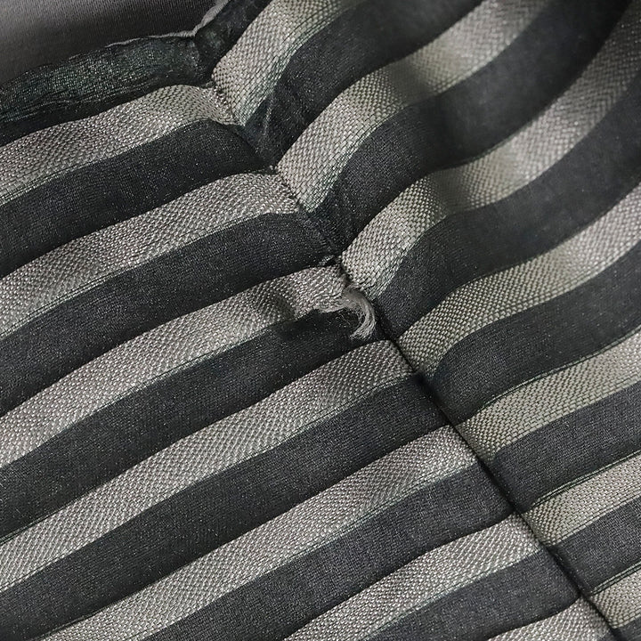 Giorgio Armanin Teal/Grey Mesh Halter Top