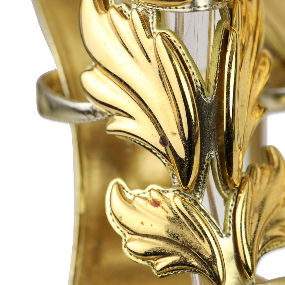 Giuseppe Zanotti Gold Cruel Wings Coline 110mm Sandals