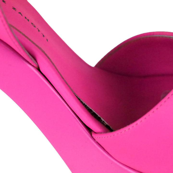 Giuseppe Zanotti Hot Pink Tarifa 170mm Platform Sandals