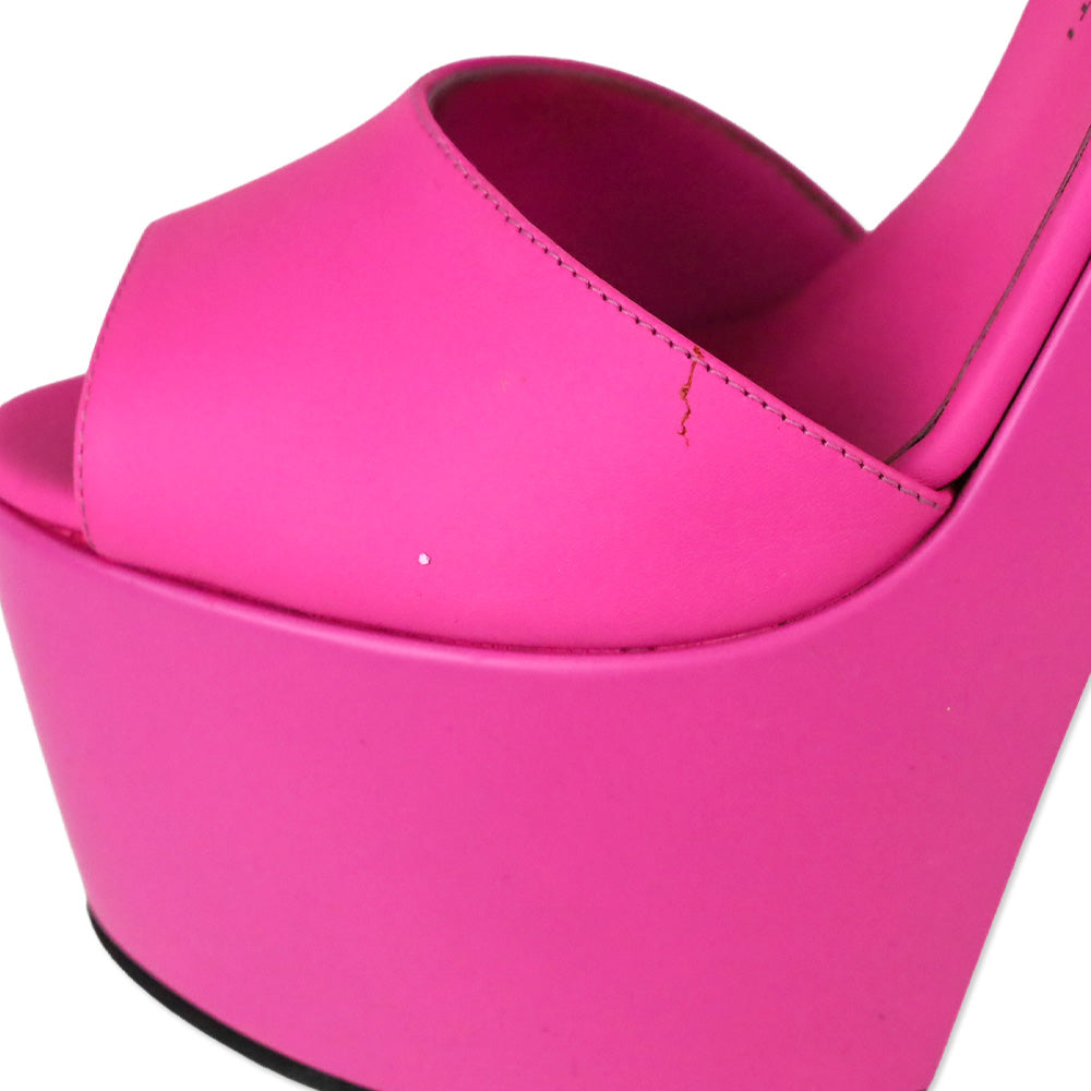 Giuseppe Zanotti Hot Pink Tarifa 170mm Platform Sandals
