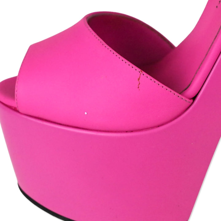 Giuseppe Zanotti Hot Pink Tarifa 170mm Platform Sandals