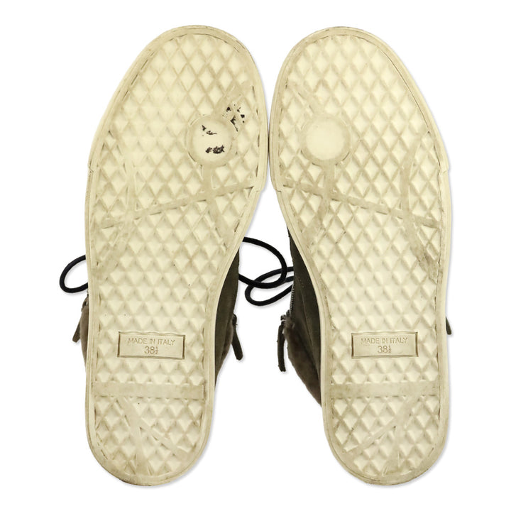 Giuseppe Zanotti Olive Trek High-Top Sneakers