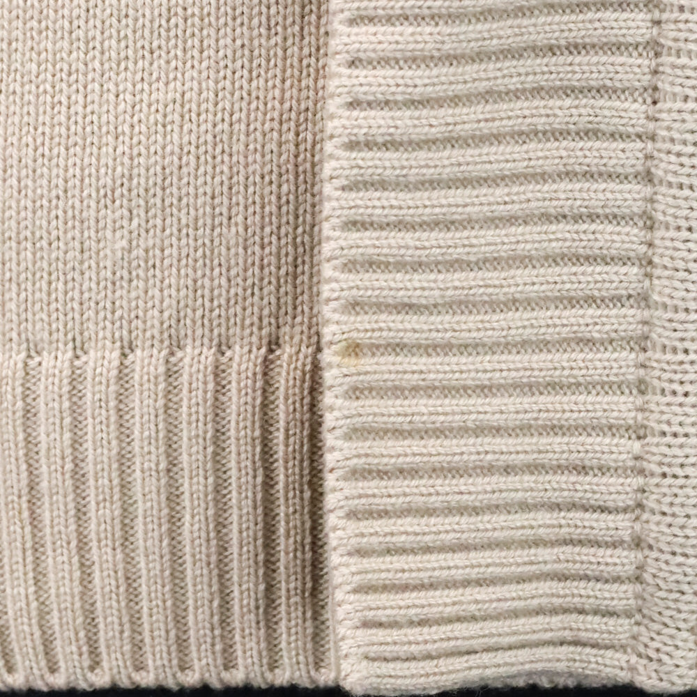 Givenchy Beige Wool Blend Knit Turtleneck Sweater