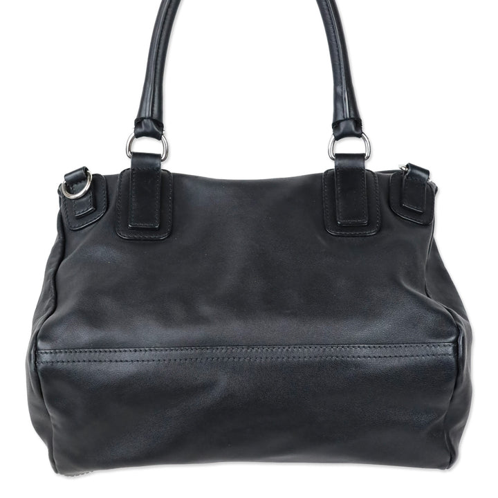 Givenchy Black Calfskin Medium Studded Pandora Crossbody Bag