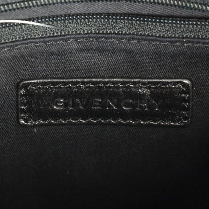 Givenchy Black Leather Shoulder Bag with Chain Strap