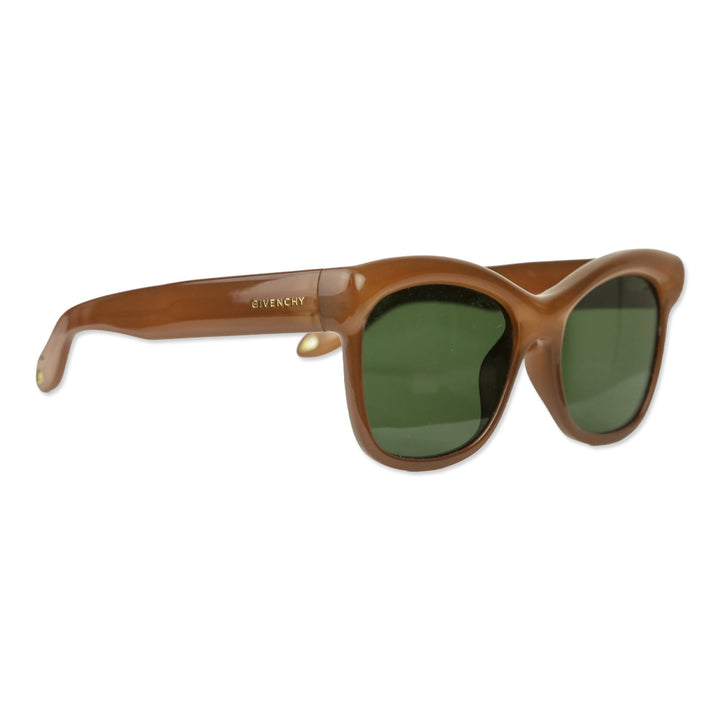 Givenchy Brown Oversized Square Sunglasses