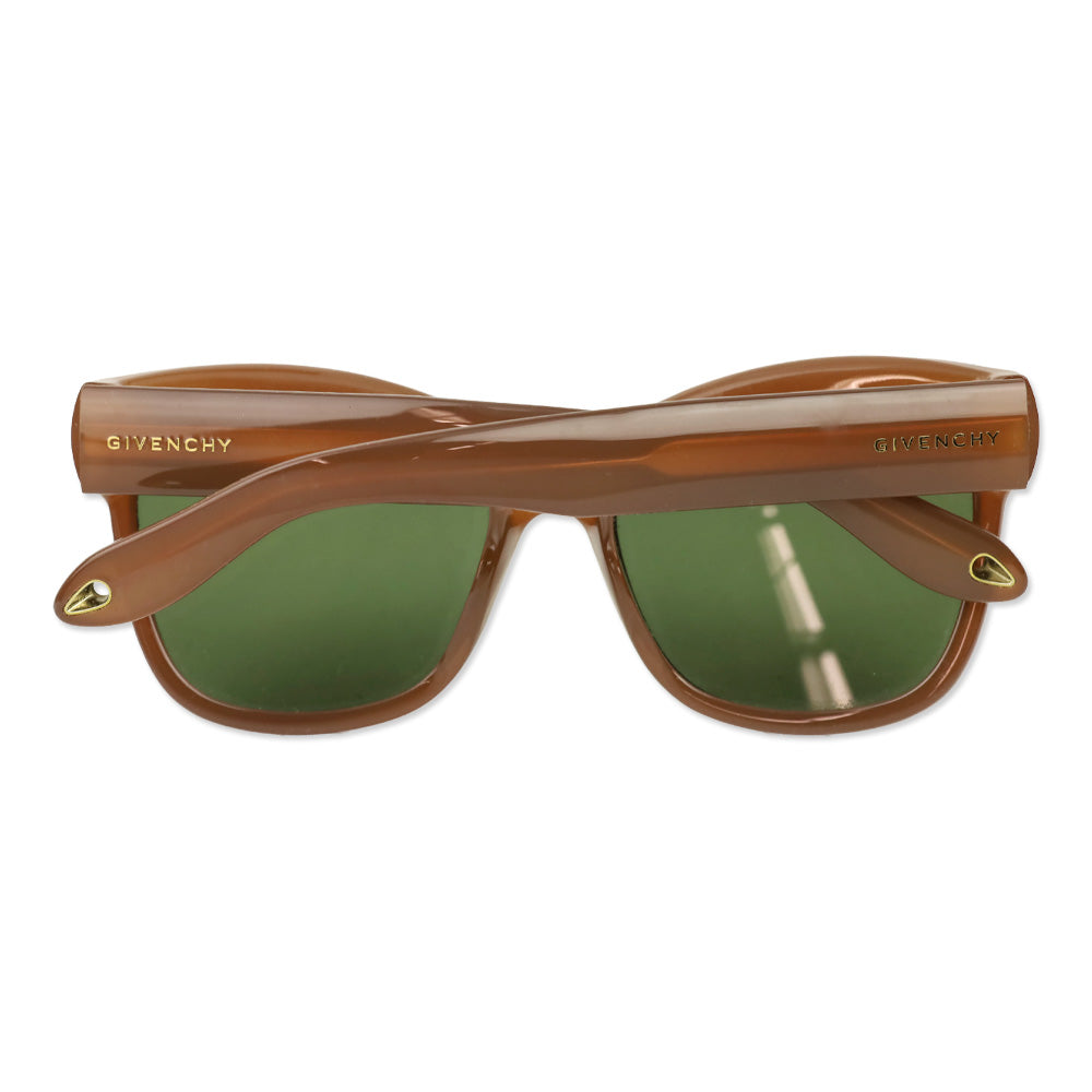 Givenchy Brown Oversized Square Sunglasses