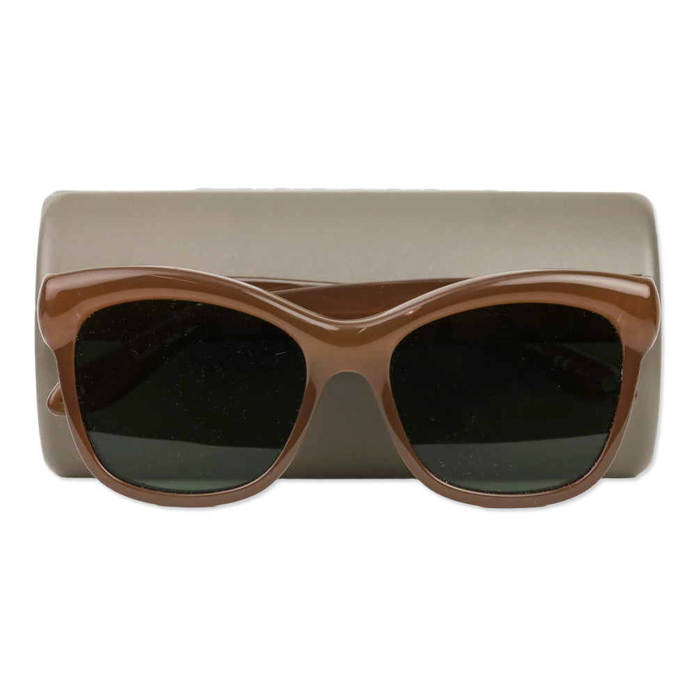 Givenchy Brown Oversized Square Sunglasses