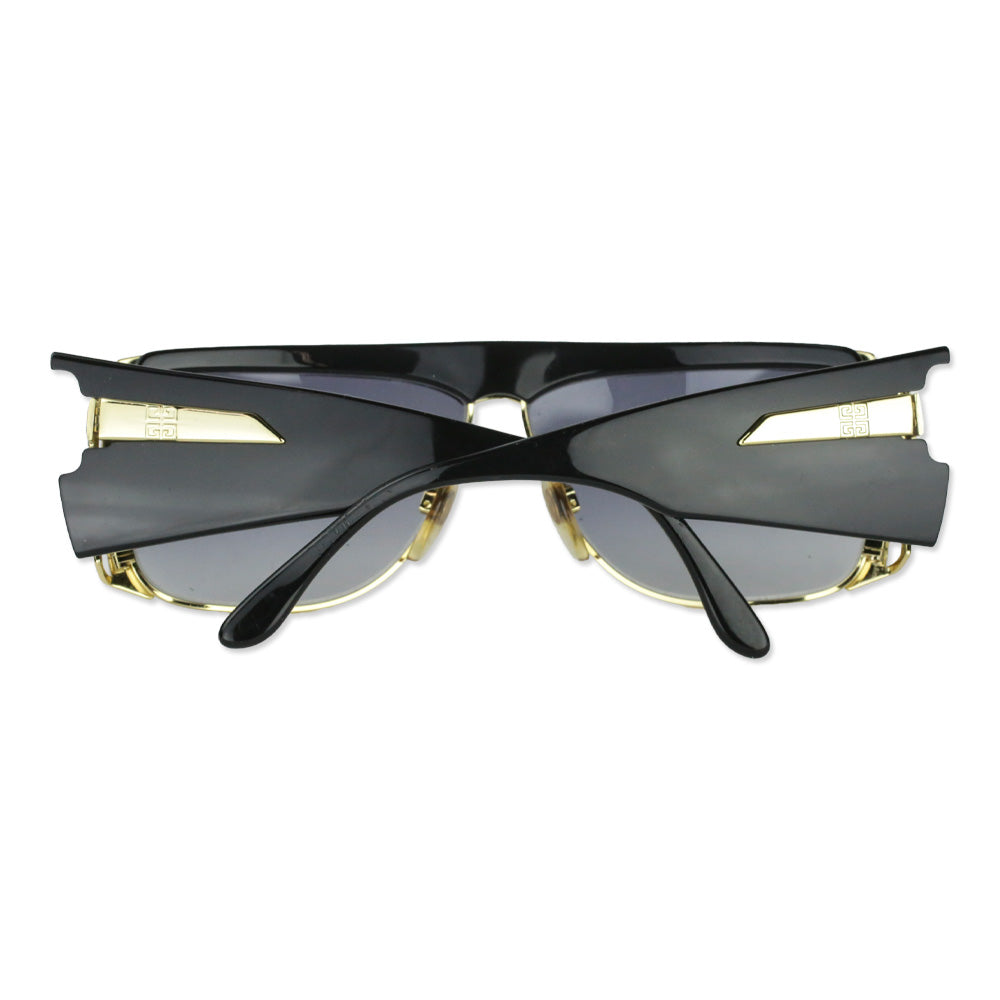 Givenchy Solaire Black and Gold Square Frame Sunglasses