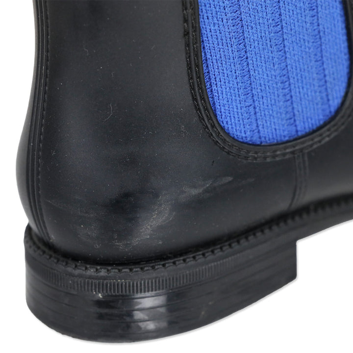 Givenchy Storm Ribbed-Knit Sock Chelsea Rubber Boots