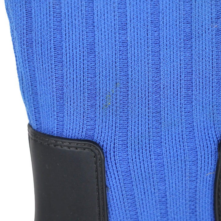 Givenchy Storm Ribbed-Knit Sock Chelsea Rubber Boots