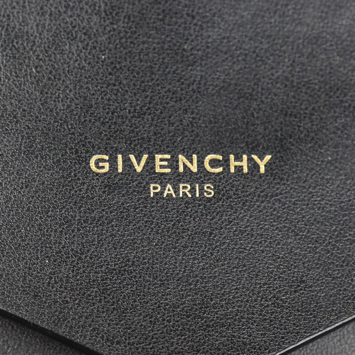 Givenchy Sway Small Black Leather Shoulder Bag