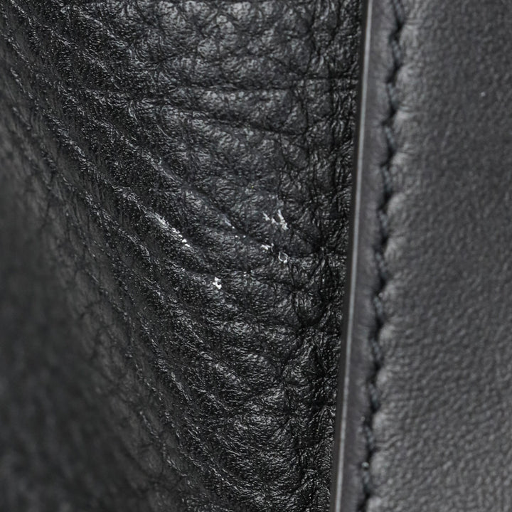 Givenchy Sway Small Black Leather Shoulder Bag