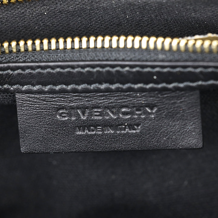 Givenchy Sway Small Black Leather Shoulder Bag