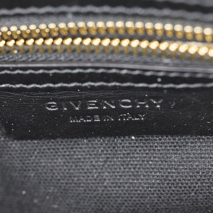 Givenchy Sway Small Black Leather Shoulder Bag