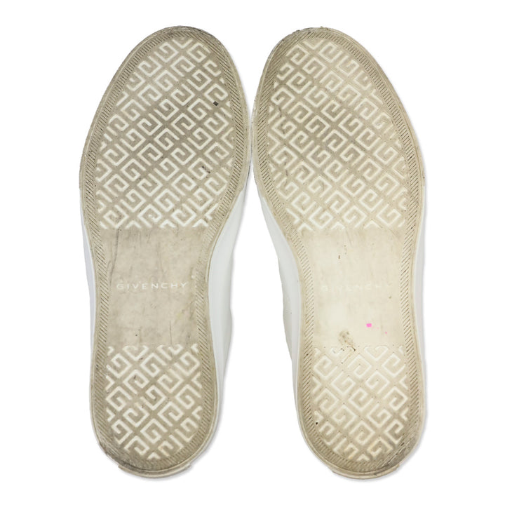 Givenchy White/Pink Calf Leather City Sneakers