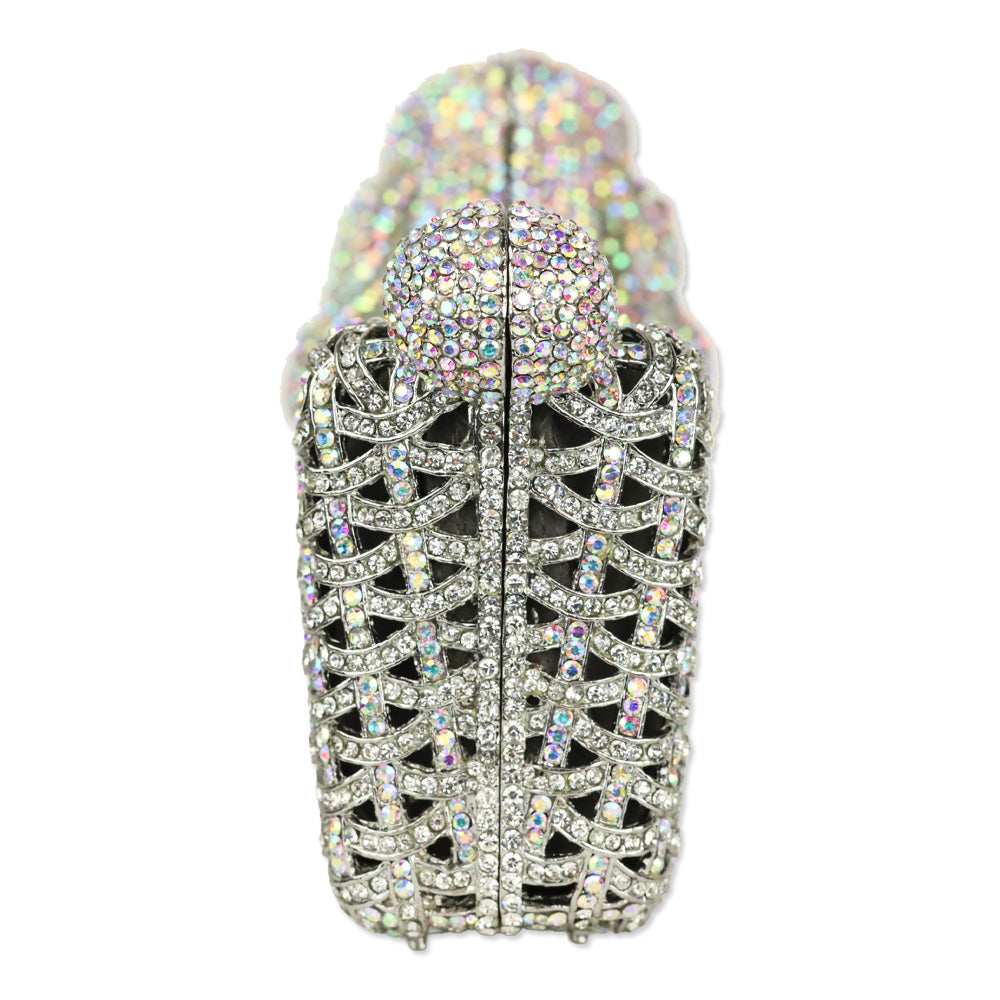 Glam Confidential Crystal Poodle Clutch