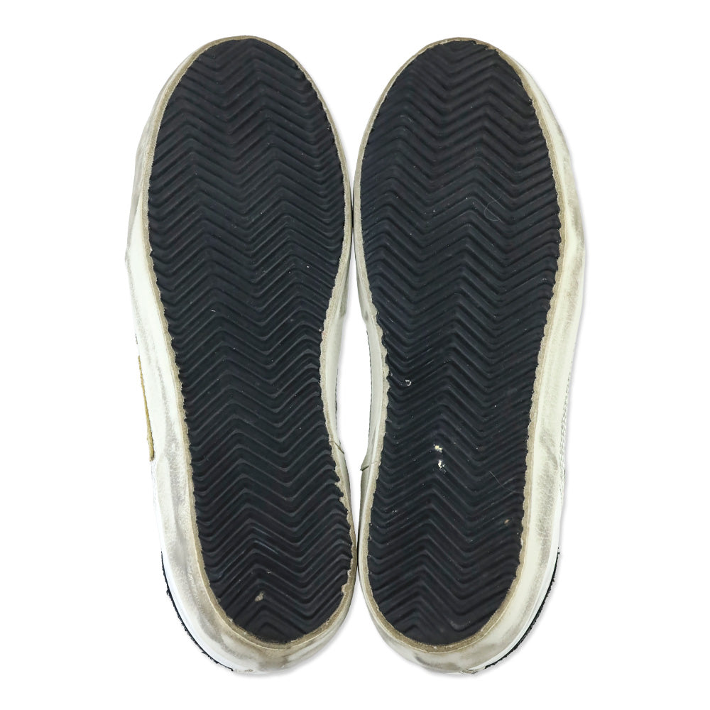 Golden Goose Super-Star Leopard Horsy Star Glitter Low-Top Sneakers
