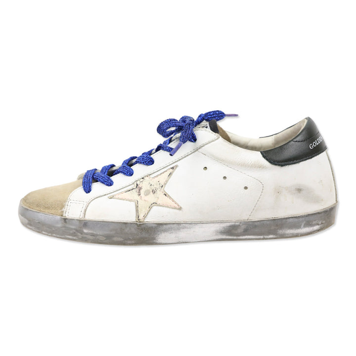 Golden Goose Superstar Python Print Cappucino Low Top Sneakers