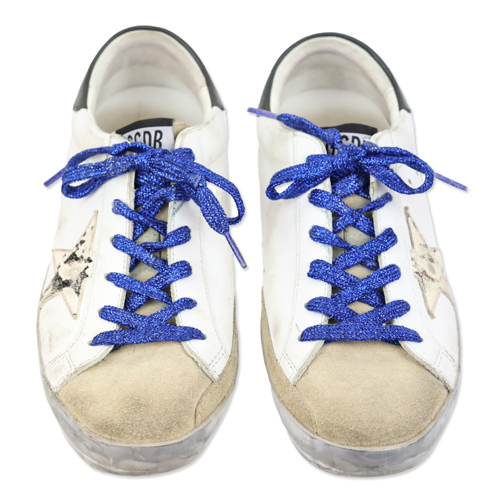 Golden Goose Superstar Python Print Cappucino Low Top Sneakers