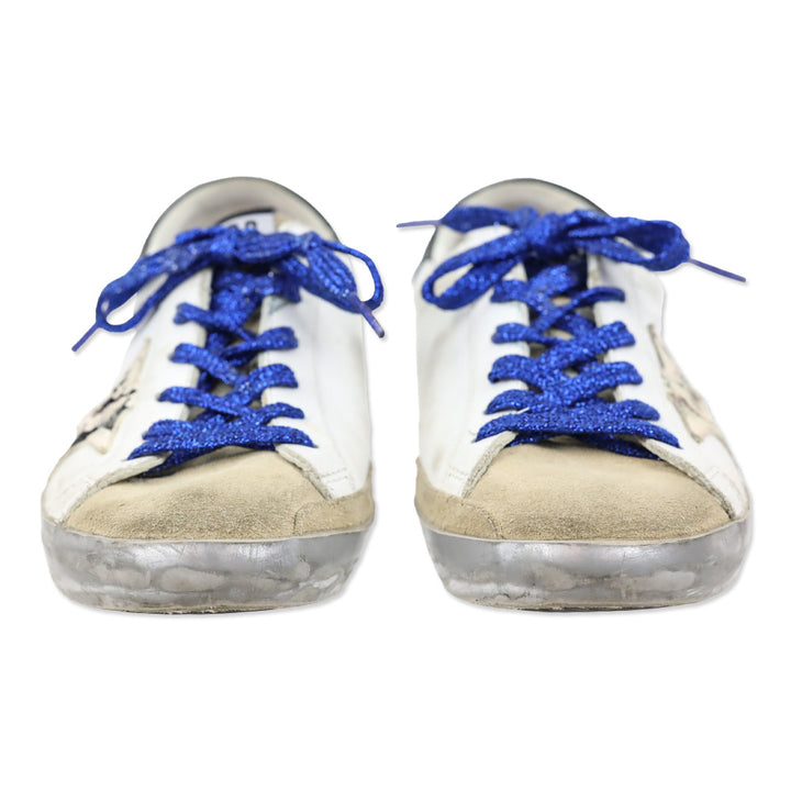 Golden Goose Superstar Python Print Cappucino Low Top Sneakers