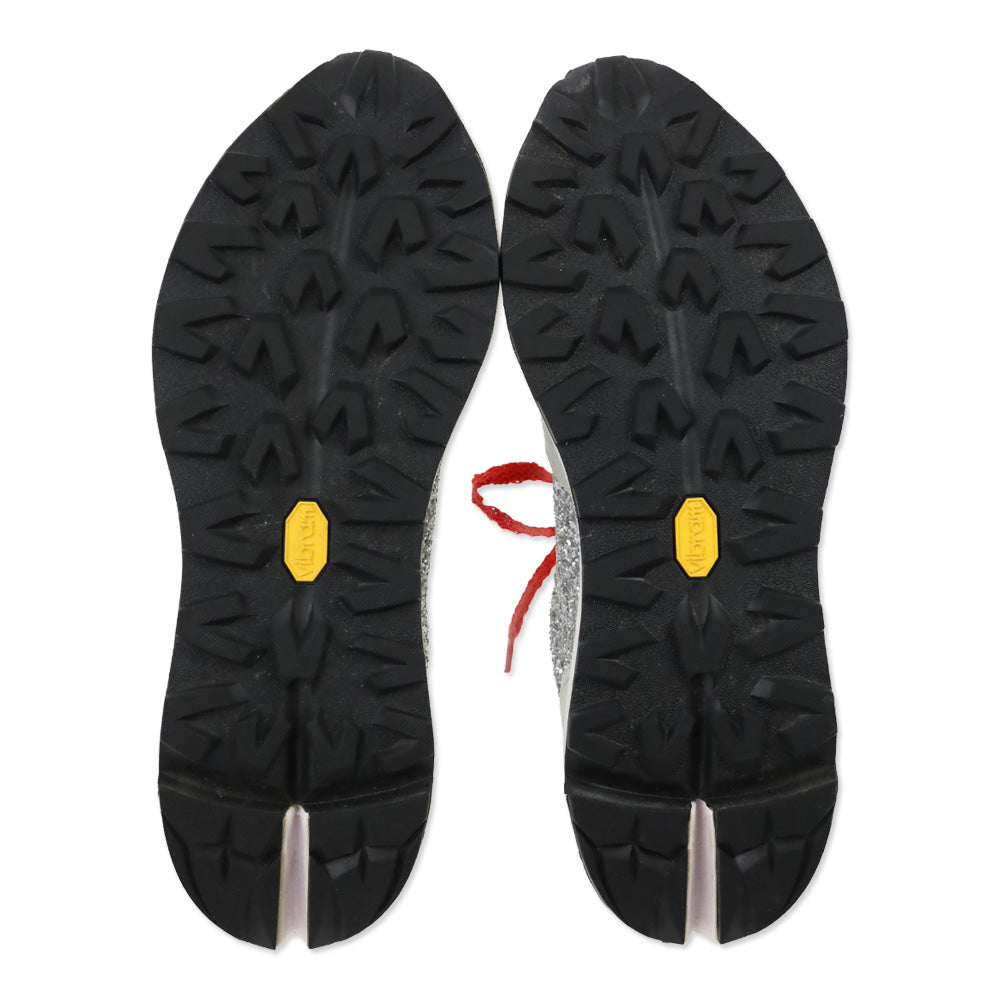 Golden Goose White Raven Glitter Star Grey Suede Sneakers