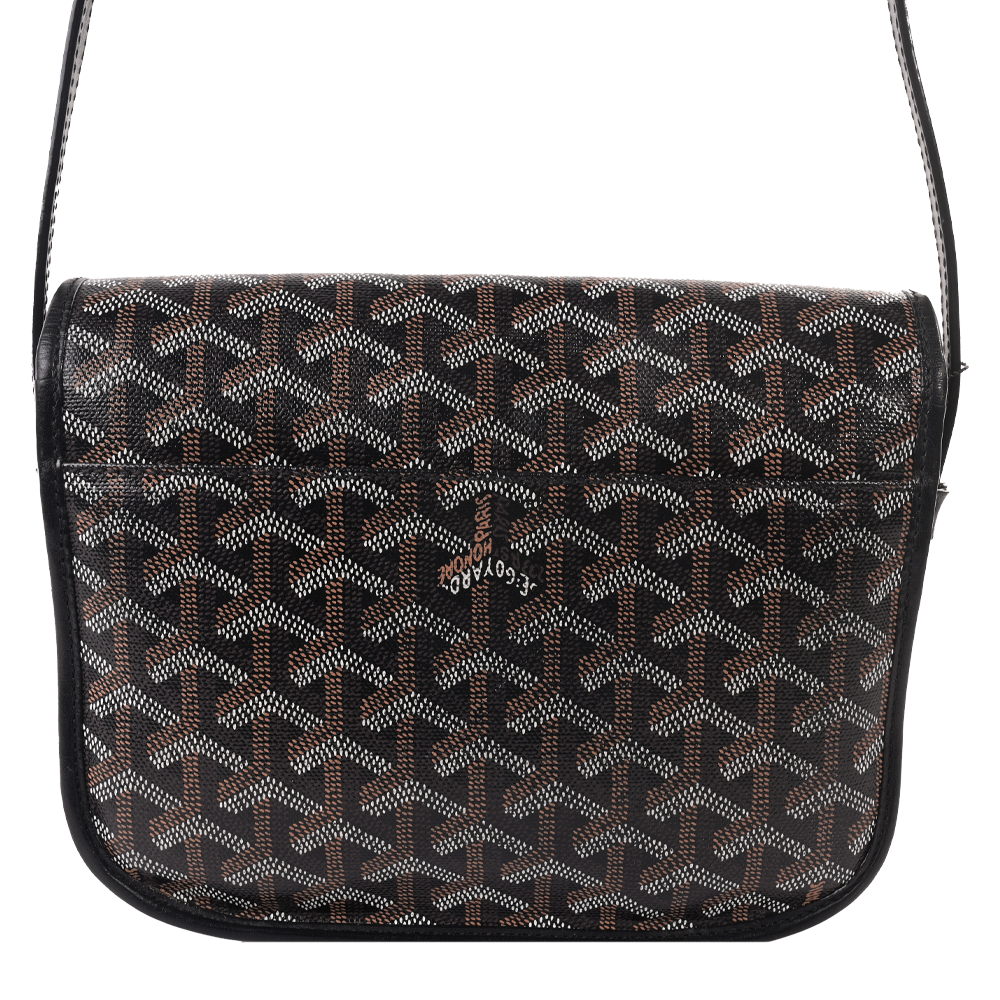 Goyard Goyardine Belvedere PM Messenger Bag | DBLTKE Luxury Goyard Goyardine Belvedere PM Messenger Bag | DBLTKE Luxury