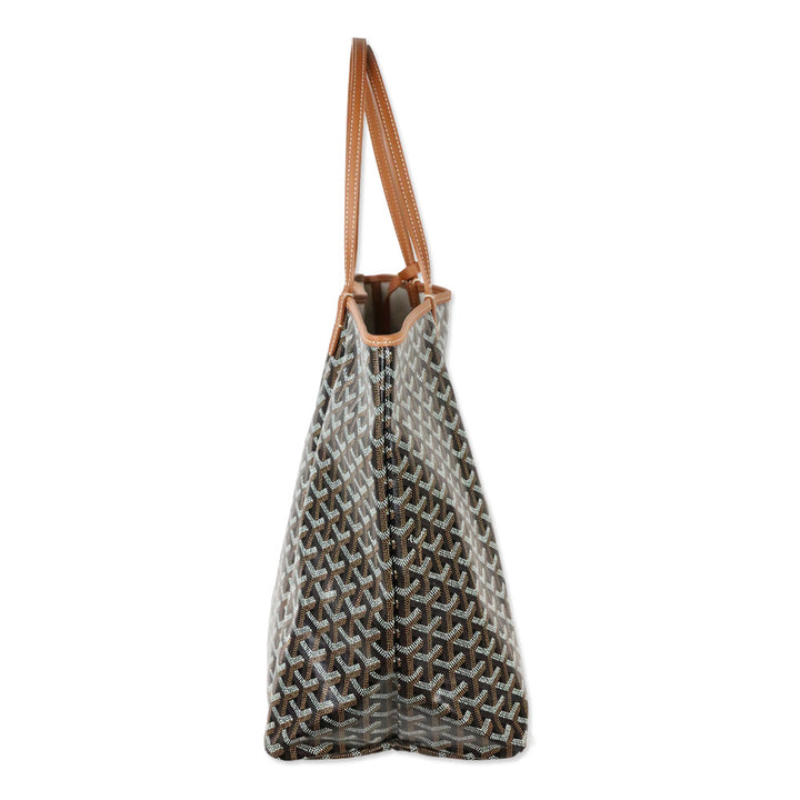 Goyard Black & Tan Goyardine Saint Louis GM