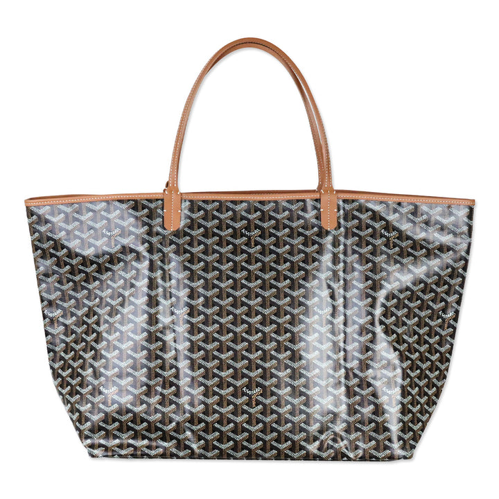 Goyard Black & Tan Goyardine Saint Louis GM