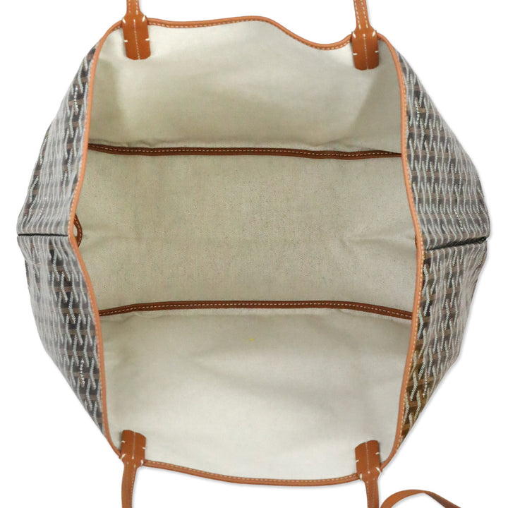Goyard Black & Tan Goyardine Saint Louis GM