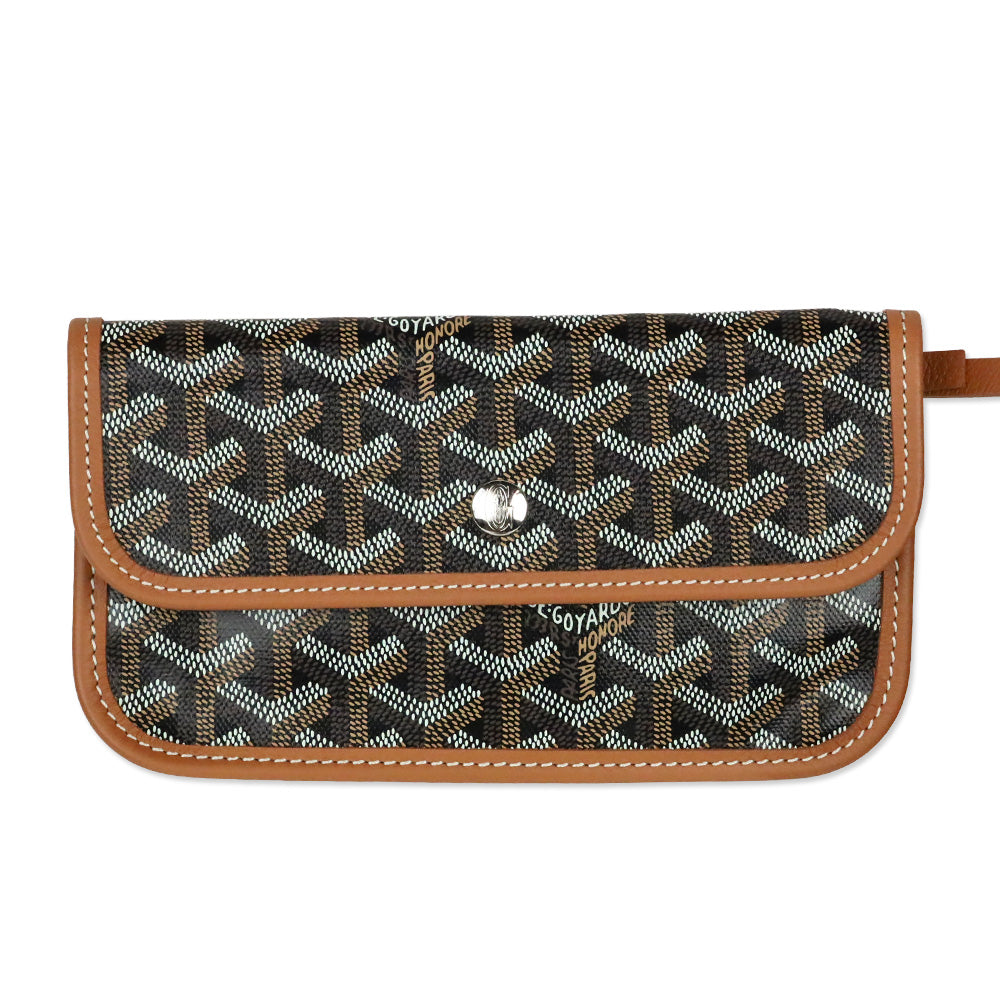 Goyard Black & Tan Goyardine Saint Louis GM