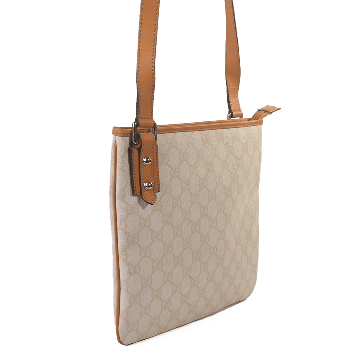 Gucci GG Coated Canvas Crossbody Bag