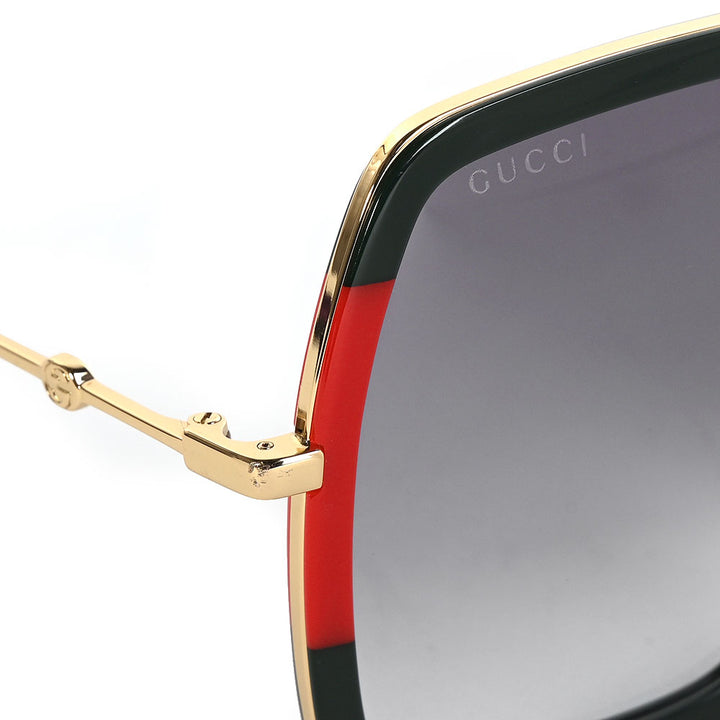 Gucci Web Oversized Sunglasses