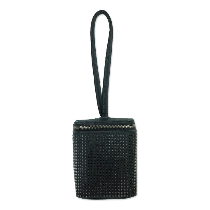 Gucci 20th Century Crystal Studded Satin Vanity Case