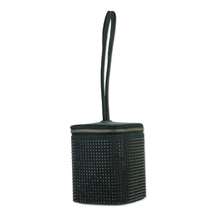 Gucci 20th Century Crystal Studded Satin Vanity Case
