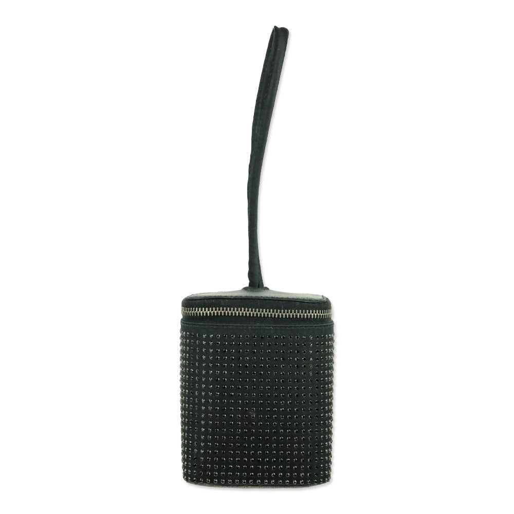 Gucci 20th Century Crystal Studded Satin Vanity Case