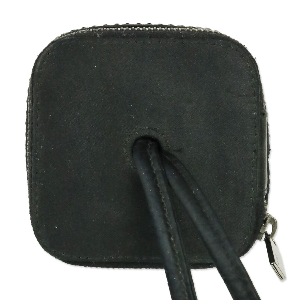 Gucci 20th Century Crystal Studded Satin Vanity Case
