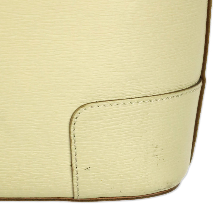 Gucci Beige Textured Leather Hobo Shoulder Bag