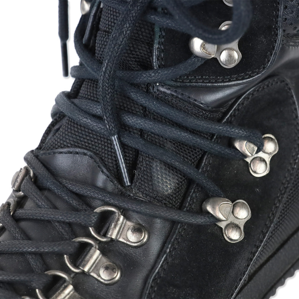 Gucci Black Flashtrek High-Top Hiking Boots