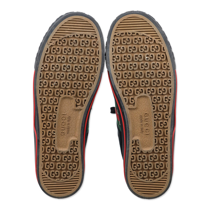 Gucci Black GG Canvas Tennis 1977 Off the Grid High Top Sneaker